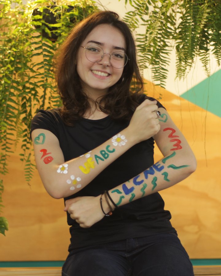 Aluna aprovada na UFABC